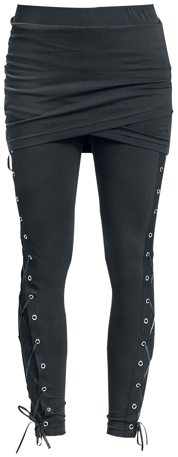 Image of Leggings Gothic di Vixxsin - Ina leggings - XS a 4XL - Donna - nero