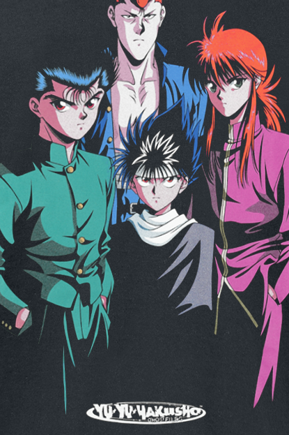 Yu Yu Hakusho Ghost Files T-Shirt schwarz - 54.02% Rabatt