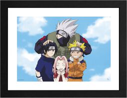 Photo Team 7, Naruto, Gerahmtes Bild