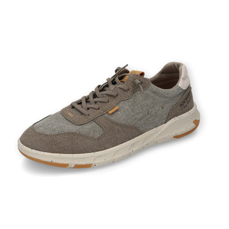 Dockers by Gerli  Sneakers - Canvas Split Trainers Khaki - for Men - green-grey