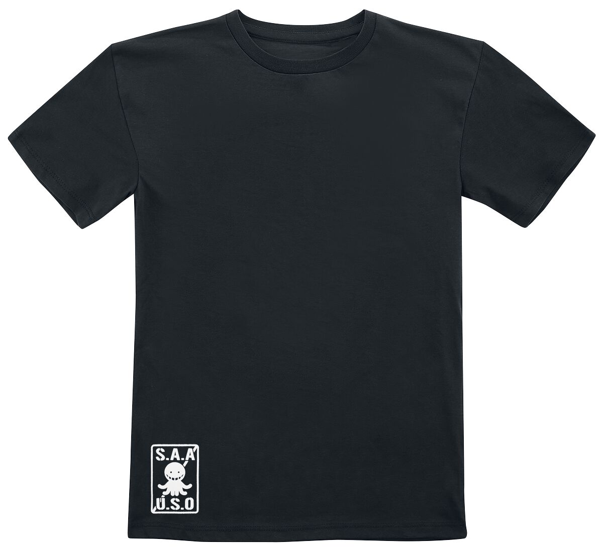 Assassination Classroom Kids - Koro Sensei - Face T-Shirt black