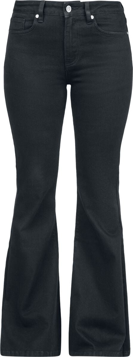 4068143318891 - Jil - Schwarze Jeans mit leichter Waschung Jeans schwarz in W30L30