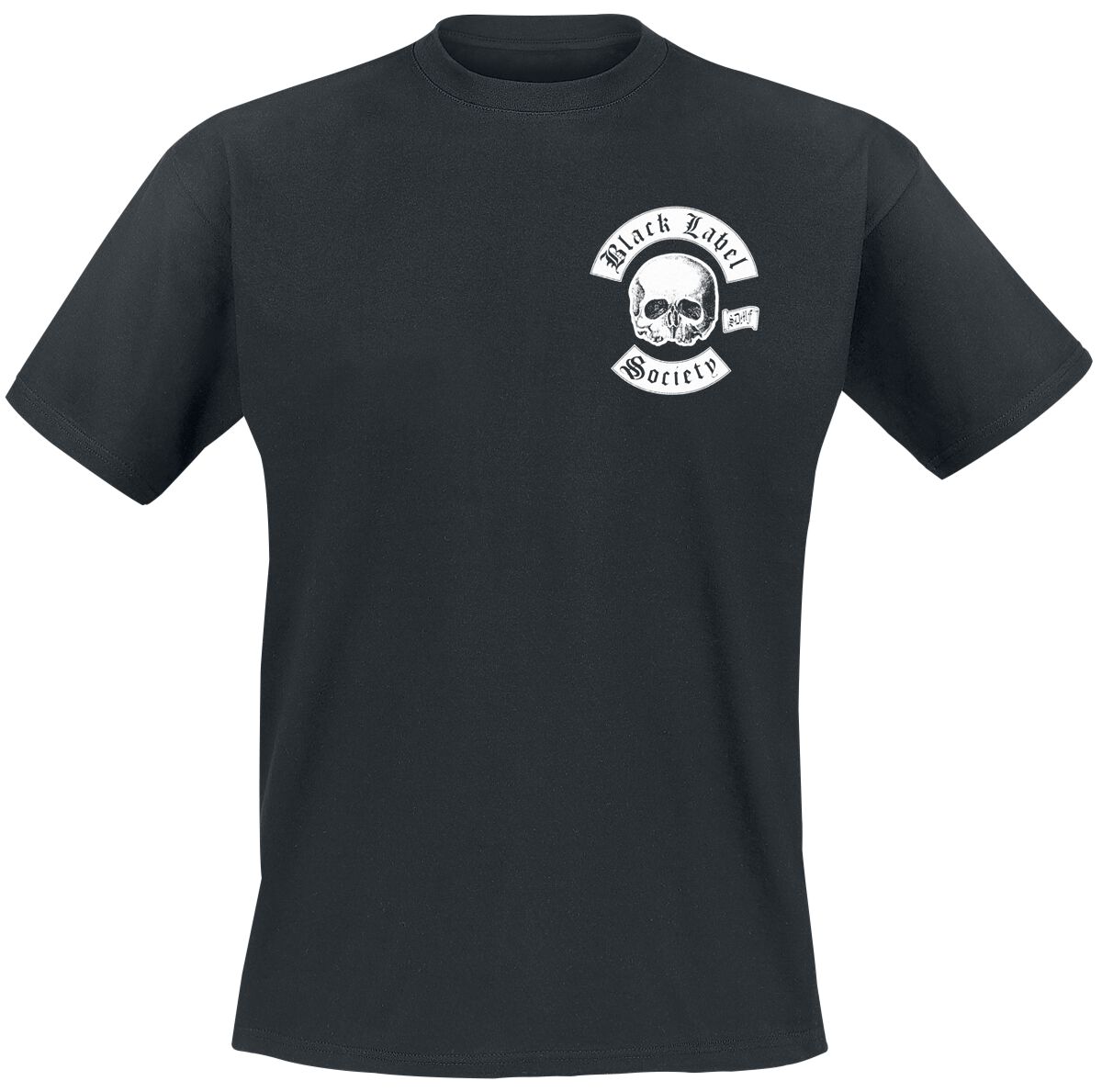 0803343252712 - Skull Logo Pocket T-Shirt schwarz in S