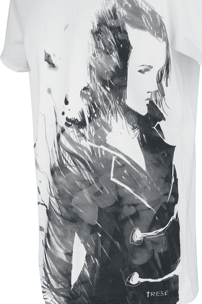 Trese Ink T-Shirt weiß - 50.02% Rabatt