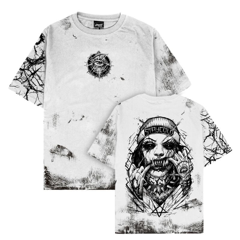 Stay Cold Apparel T-shirt - Attitude - S to 3XL - for Men - sand