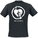 Heart Logo, Rise Against, T-Shirt