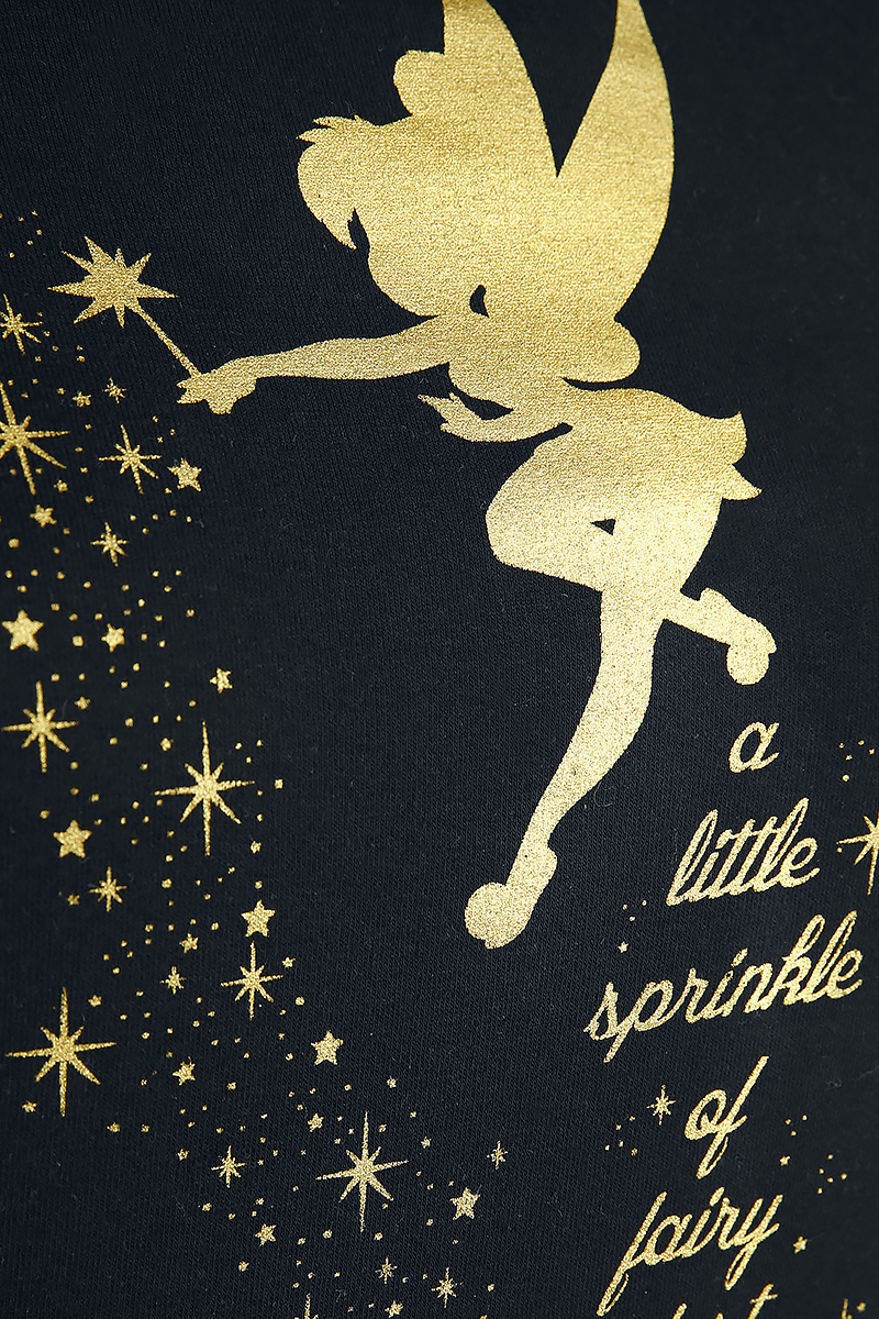 Peter Pan Tinker Bell - Fairy Dust Kapuzenpullover schwarz