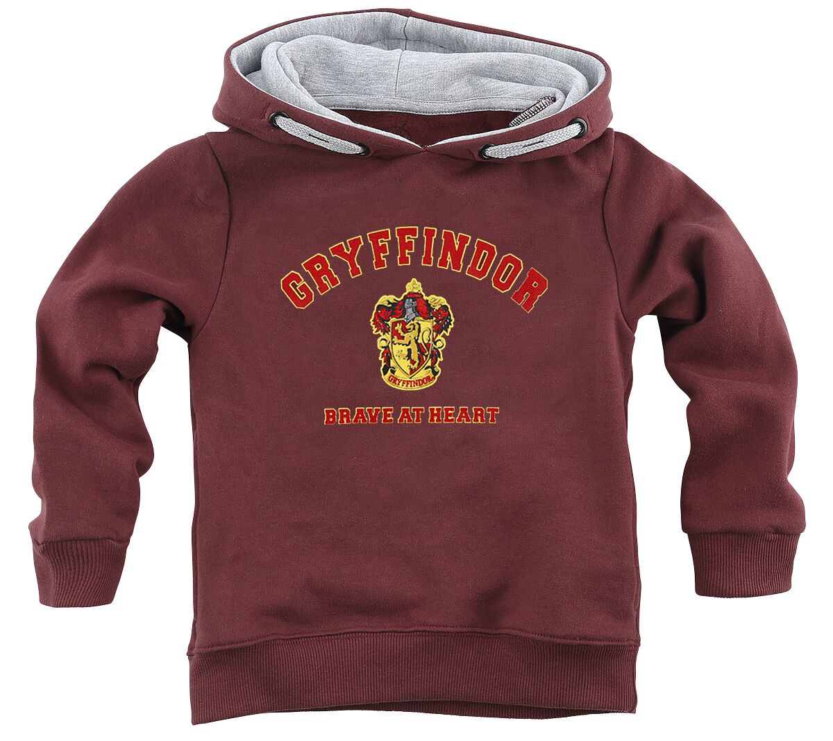 Sweat-shirt à capuche de Harry Potter - Enfants - Gryffondor - Brave At Heartt - 116 - pour Unisexe 