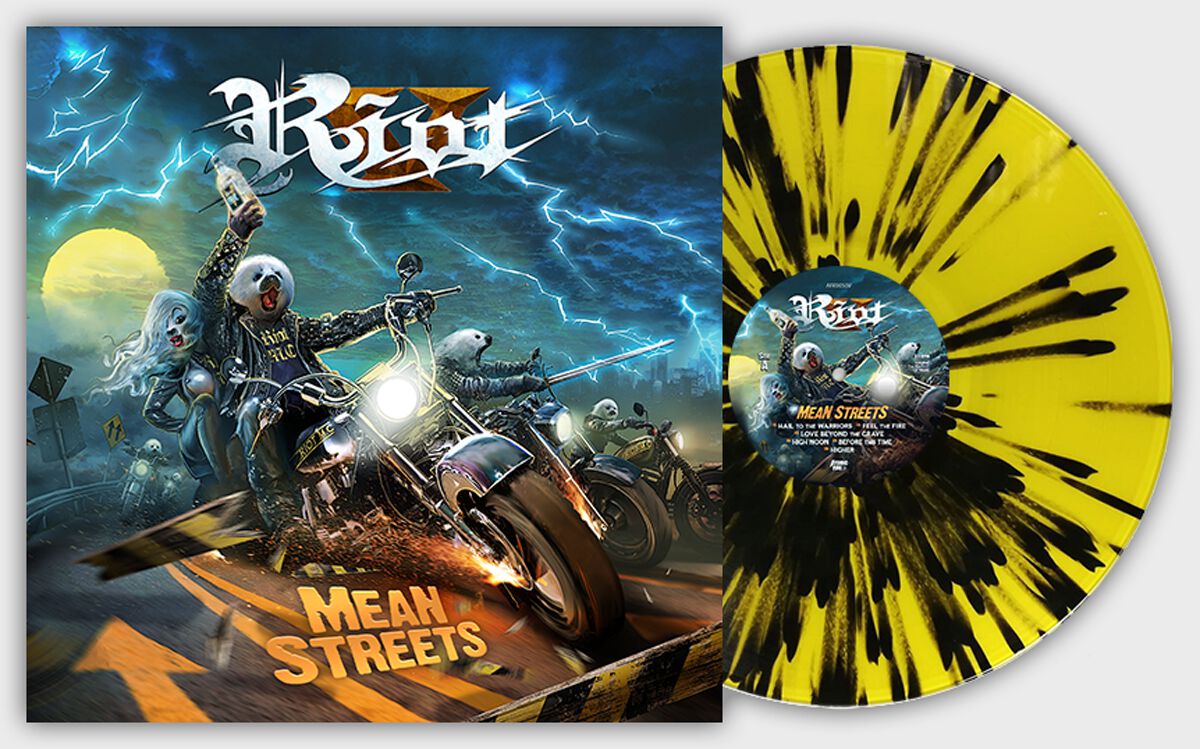 Mean streets von Riot V - LP (Coloured, Limited Edition, Standard)