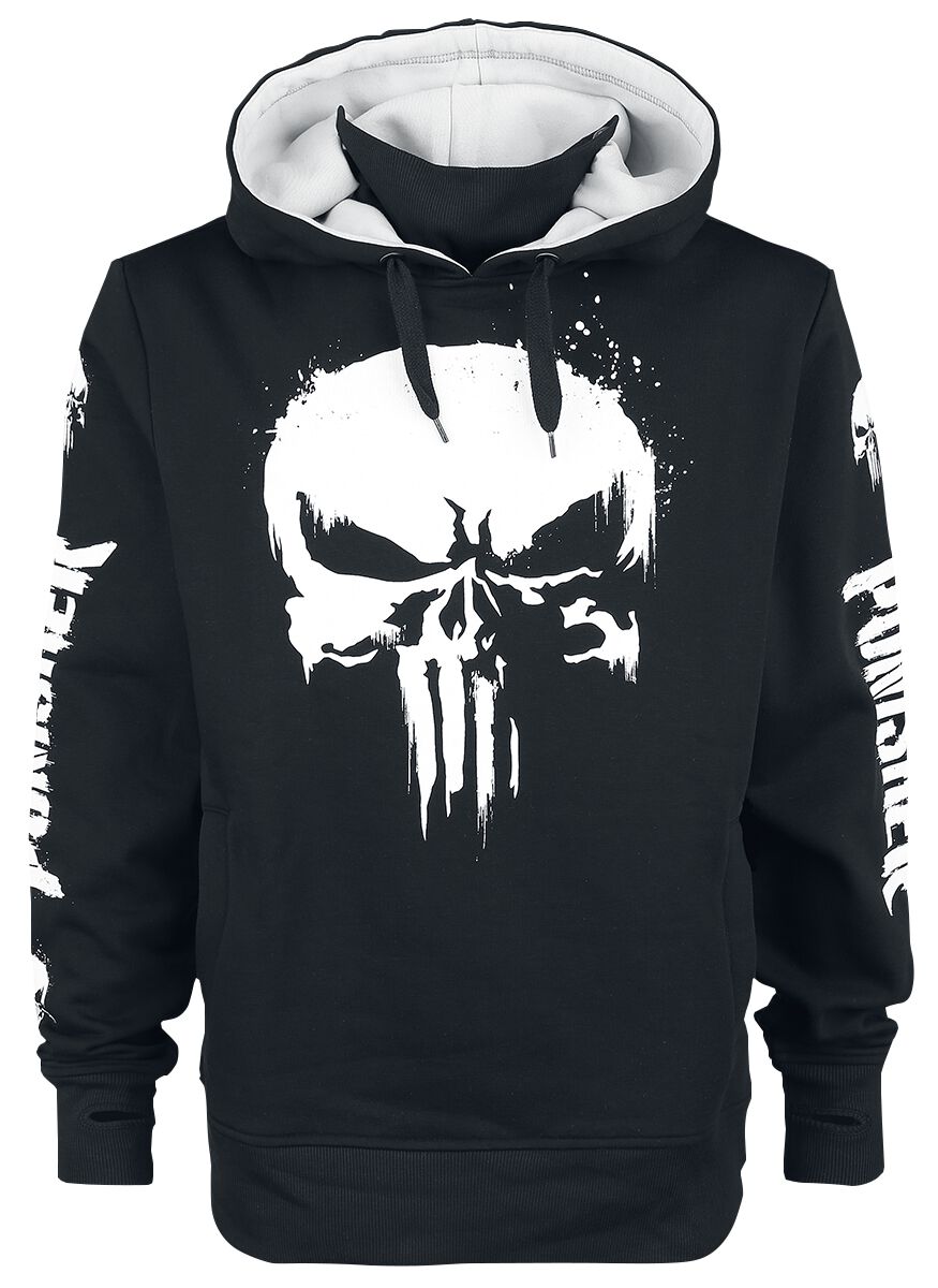 The Punisher - Marvel Kapuzenpullover - Skull - M bis 5XL - für Männer - Größe XL - schwarz  - EMP exklusives Merchandise!