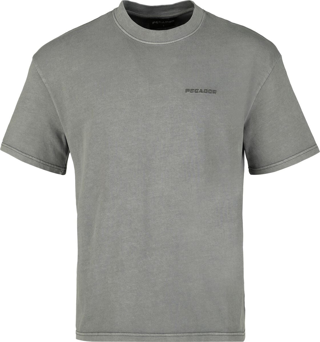 Oversize T-Shirt - LOGO OVERSIZED TEE - S bis XXL - für Männer - Größe XL - grau - Männer - male