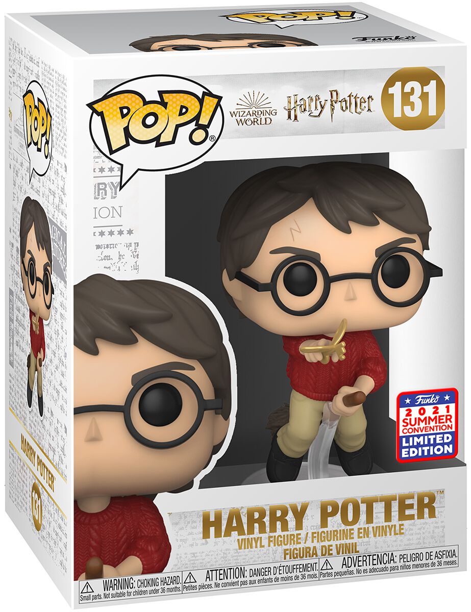 Harry Potter - Figura vinilo Harry Potter (2021 Summer Convention) 131 - ¡Funko Pop! - Unisex - multicolor 523957St 889698542661