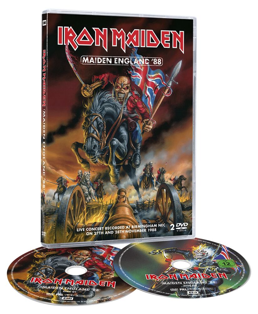 Iron Maiden Maiden England '88 DVD multicolor