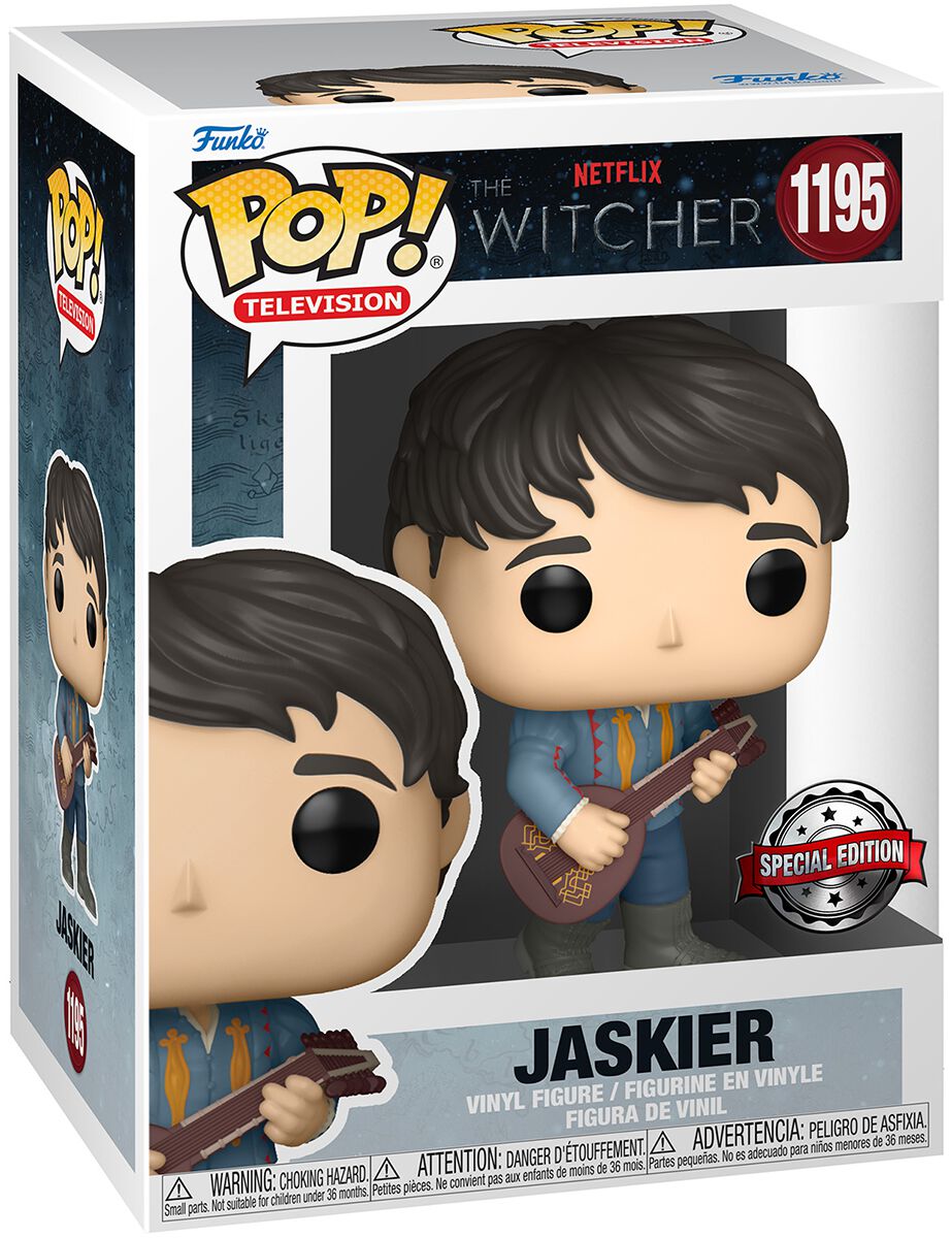 The Witcher Jaskier Vinyl Figur 1195 Funko Pop! multicolor The Witcher Jaskier Vinyl Figur 1195 Funko Pop! multicolor