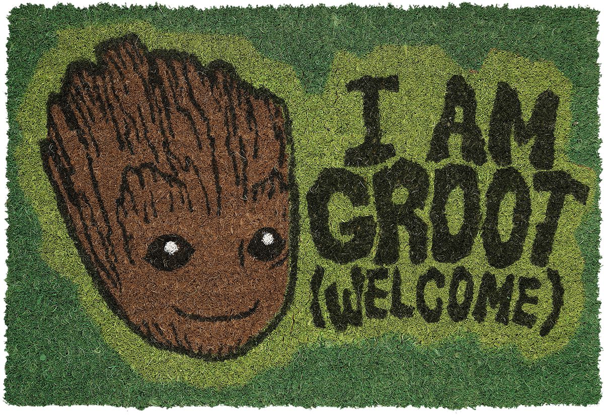 Image of Guardians Of The Galaxy Vol.2 - I am Groot - Welcome Fußmatte multicolor