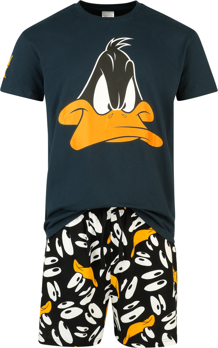 Looney Tunes  Pyjama - Insane Daffy Duck - for Men - multicolour