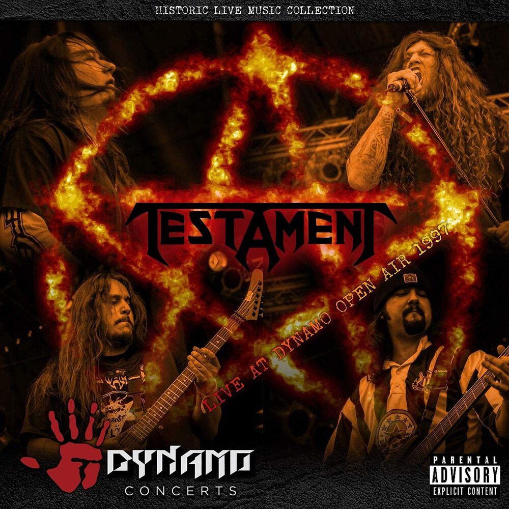 Testament Live at Dynamo Open Air 1997 CD multicolor