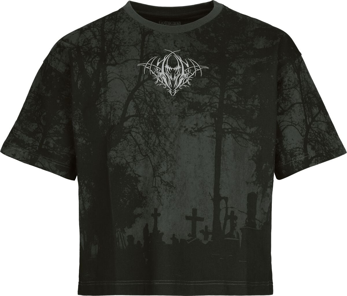 Gothicana By Emp Eternal Allure T-shirt Dark Grey