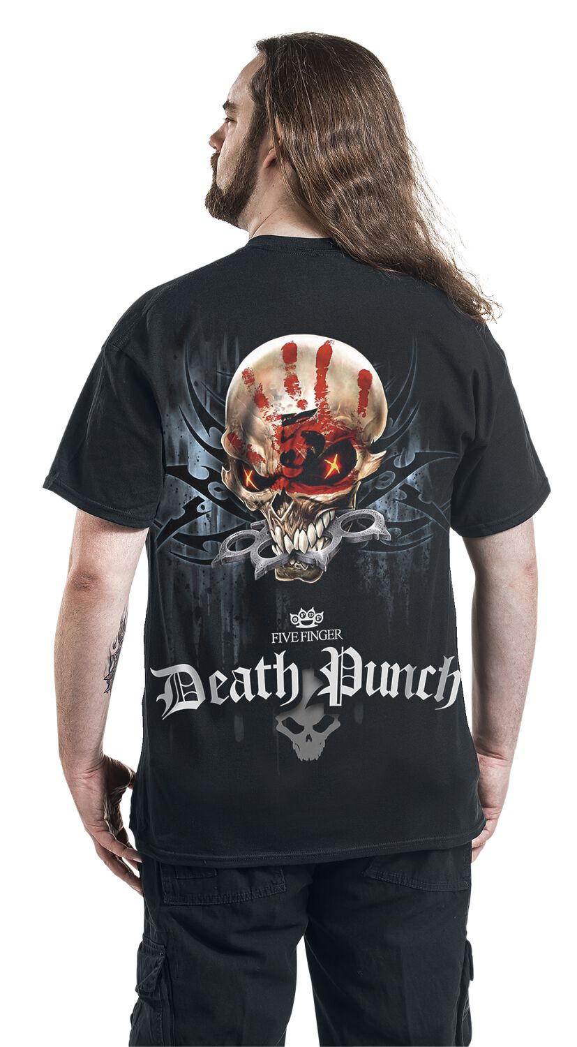 Brandit Five Finger Death Punch Biker Skully