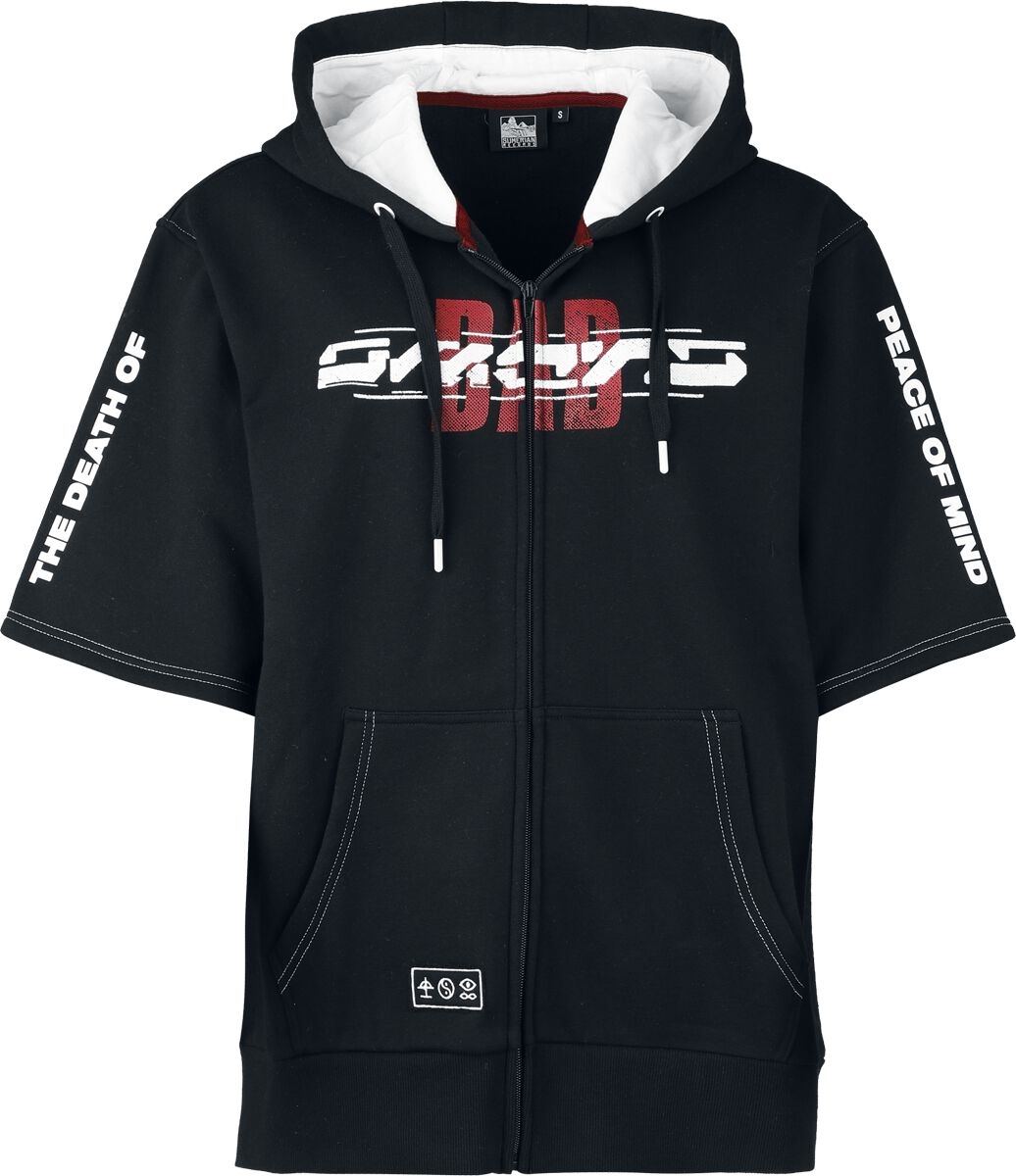 Bad Omens Kapuzenjacke - EMP Signature Collection - XS bis XXL - für Damen - Größe XS - schwarz/weiß  - EMP exklusives Merchandise!