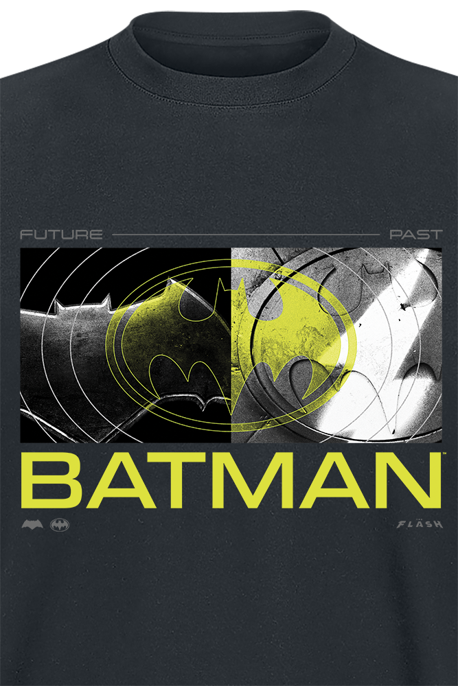 The Flash - DC Comics T-Shirt - Batman - Future To Past - S bis XL - für Männer - Größe S - schwarz  - Lizenzierter Fanartikel