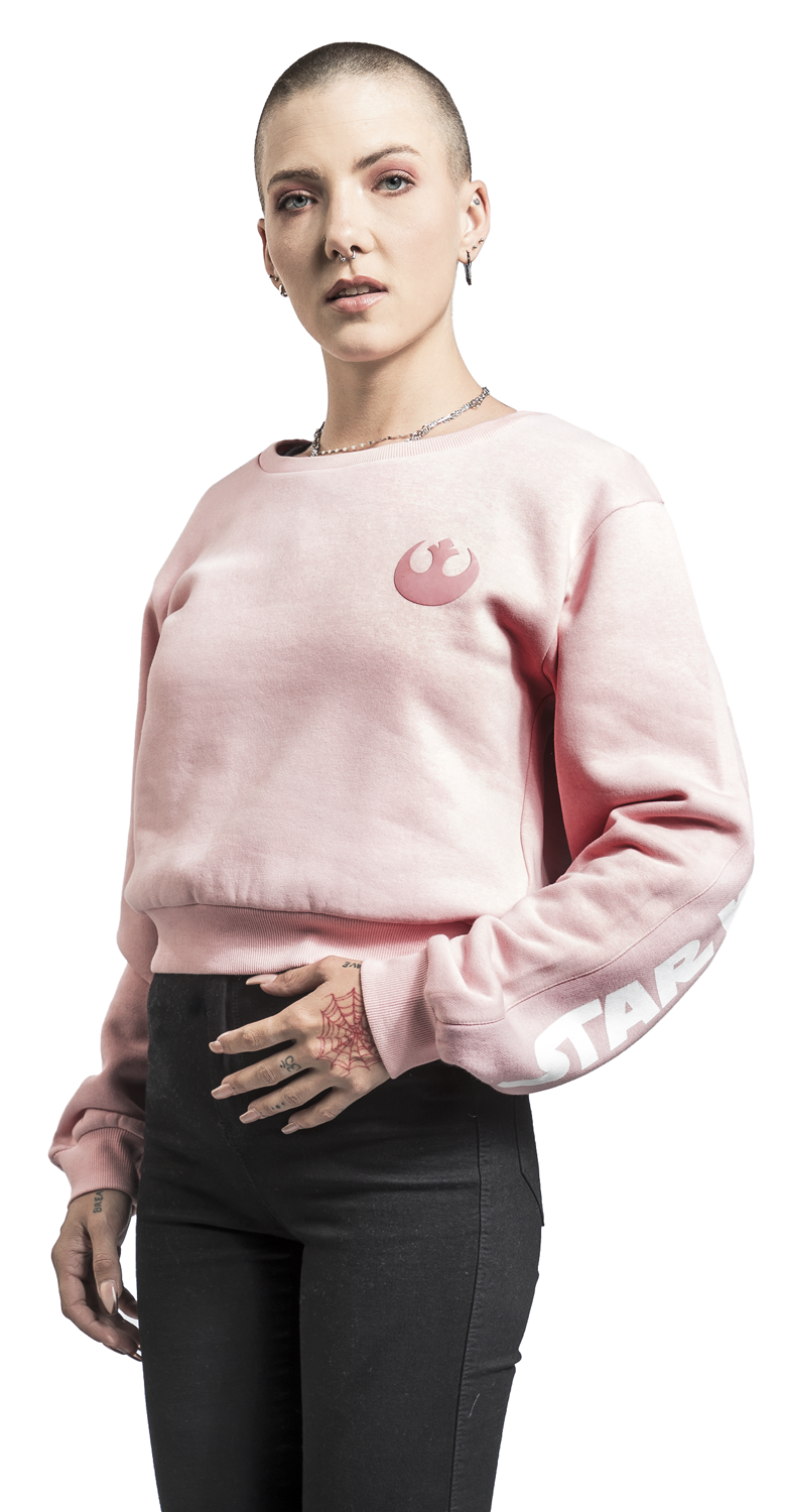 Star Wars Classic Logo Sweatshirt rosa