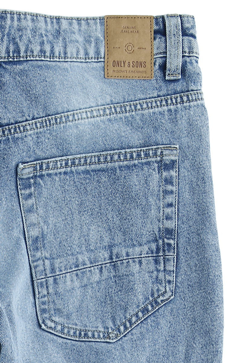 ONLY and SONS ONSEdge Life Loose Fit Jeans hellblau