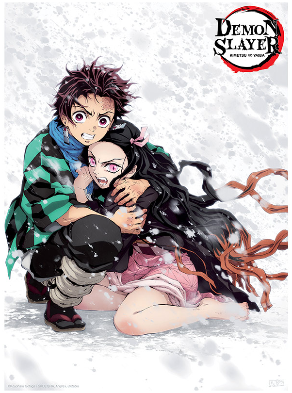 Demon Slayer Series 3 - Poster 2er Set Chibi Design Poster multicolor
