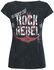 T-Shirt mit großem Rock Rebel Frontprint