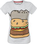 Pusheen Burger, Pusheen, T-Shirt