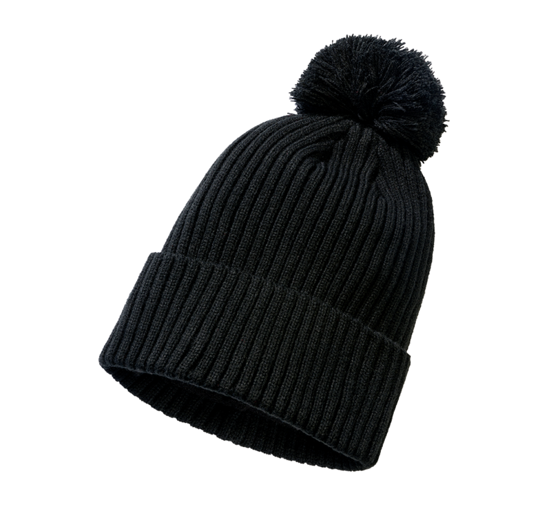 Beanie  di Brandit - Bommelmütze nero