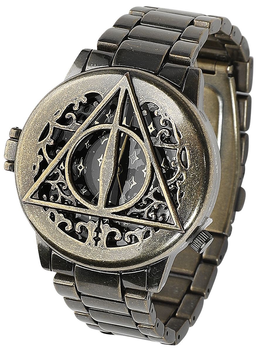 Harry Potter Heiligtümer des Todes Armbanduhren goldfarben  - Onlineshop EMP