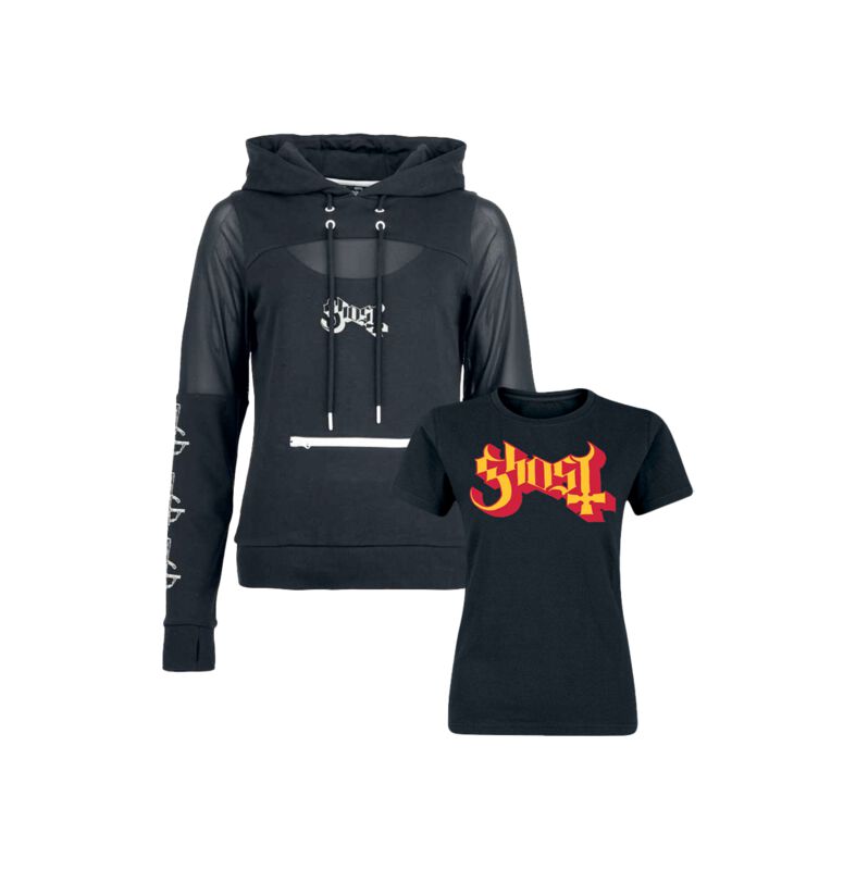 Kapuzenpullover - Fan Bundle - S bis XL - für Damen - Größe XL - schwarz - Lizenziertes Merchandise! - Frauen - female