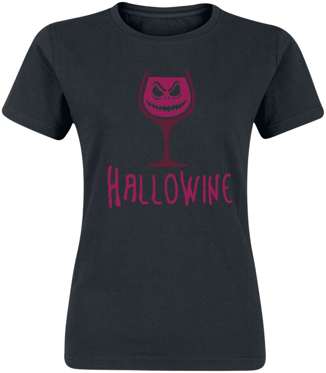 Alcohol & Party Hallowine T-Shirt black