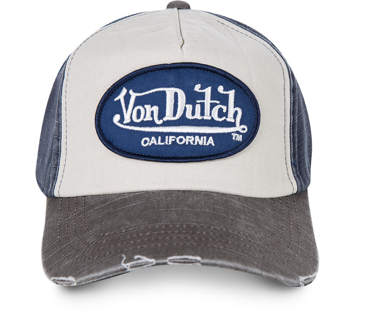 Image of Cappello di Von Dutch - MEN’S VON DUTCH BASEBALL CAP - Unisex - grigio/beige