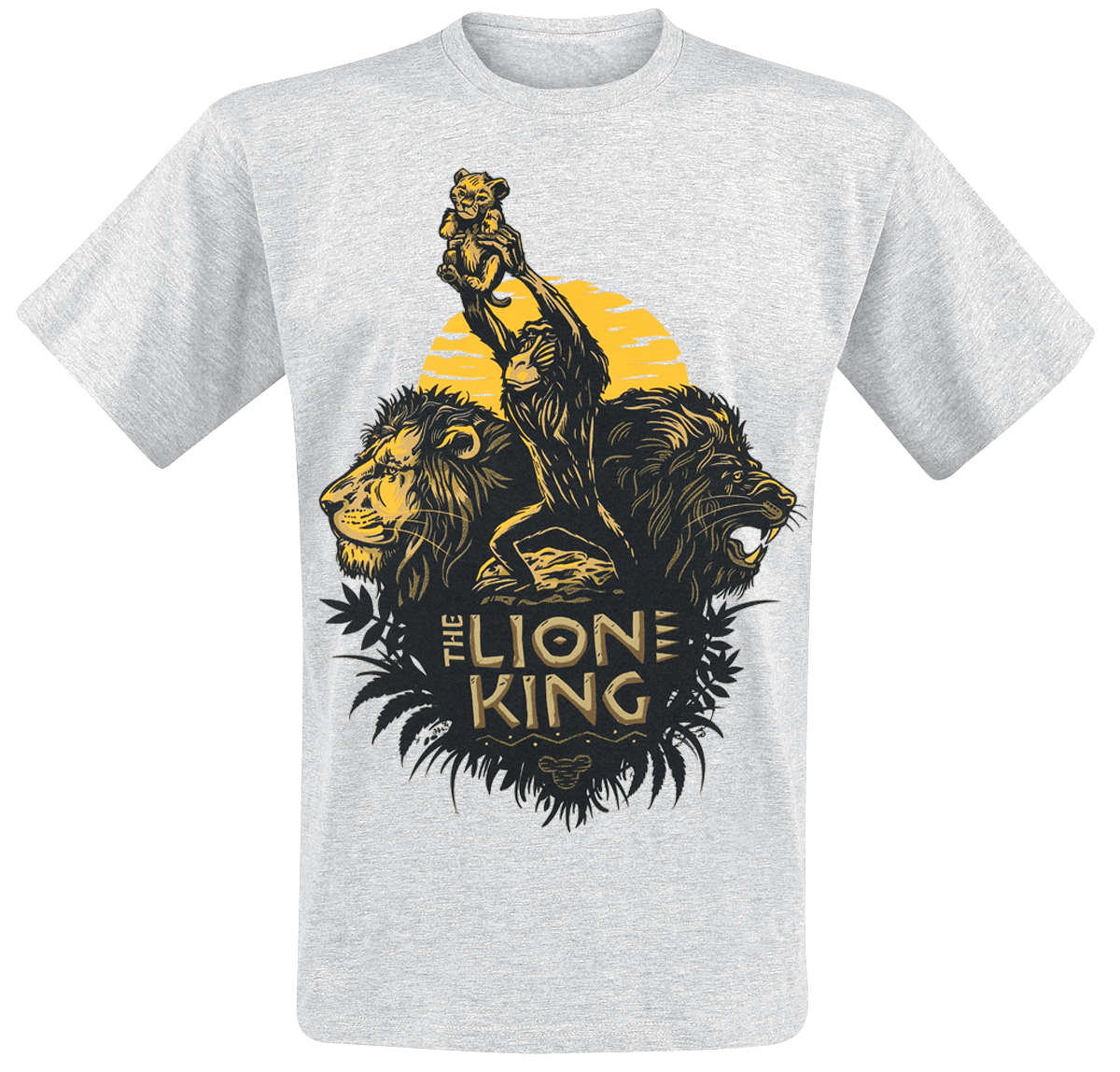 The Lion King - Circle Of Life - T-Shirt - mottled grey image