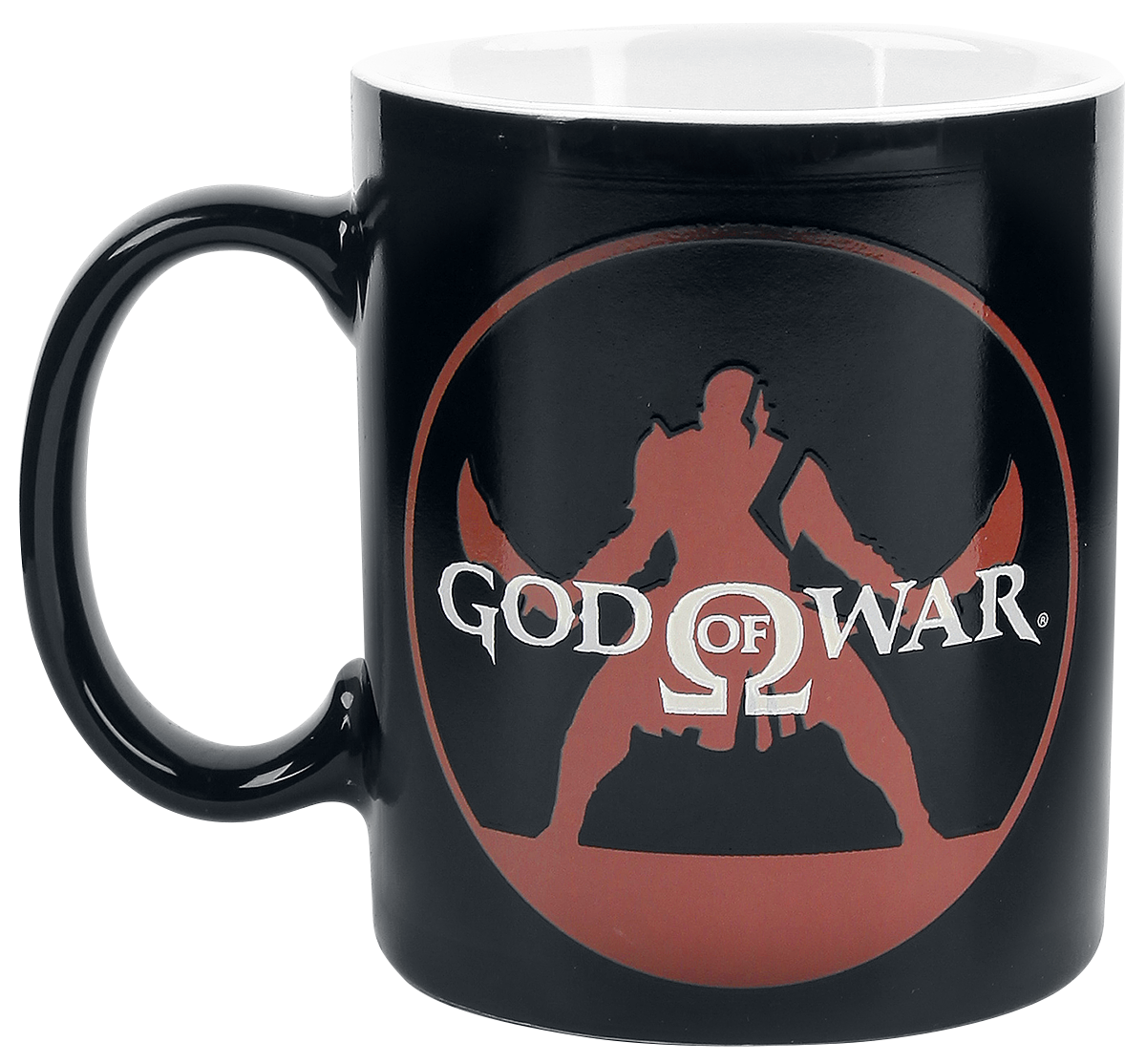 God Of War Kratos - mit Thermoeffekt Tasse schwarz