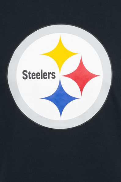 New Era - NFL T-Shirt - Pittsburgh Steelers - S bis M - für Männer - Größe S - schwarz
