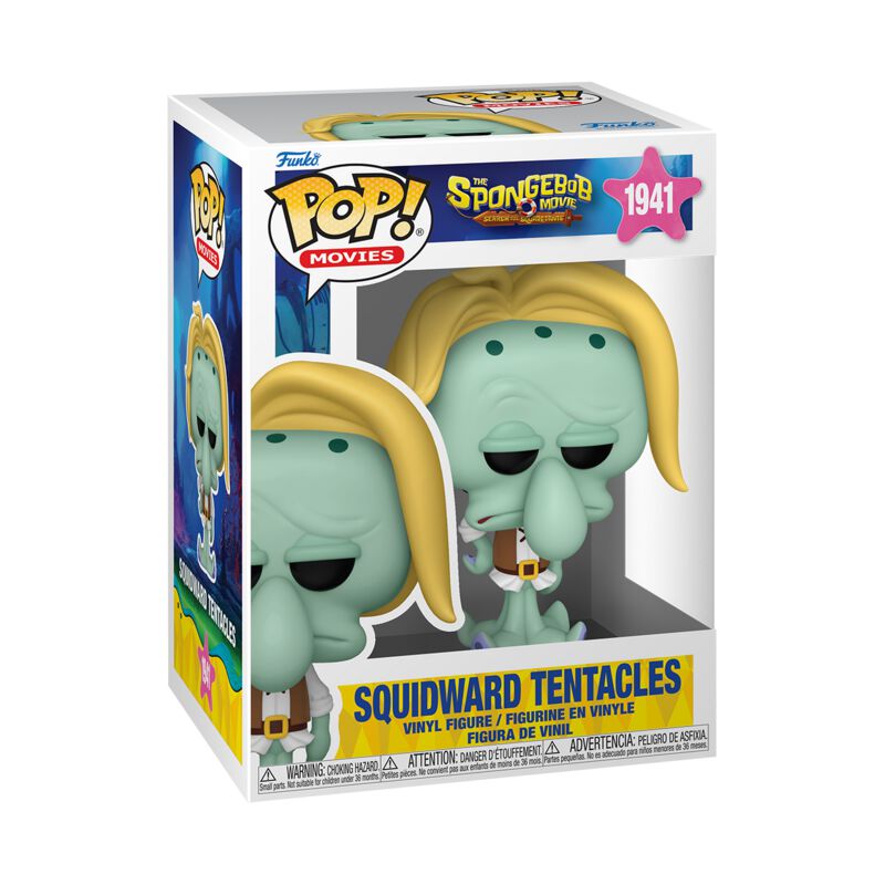 0889698835923 - The Spongebob Movie - Squidward Tentacles (Pop! Movies) Vinyl Figur 1941 Funko Pop! multicolor