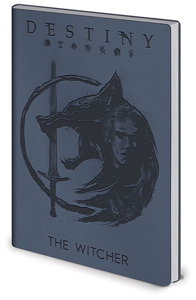 The Witcher The Sigils And The Wolf Notebook multicolour