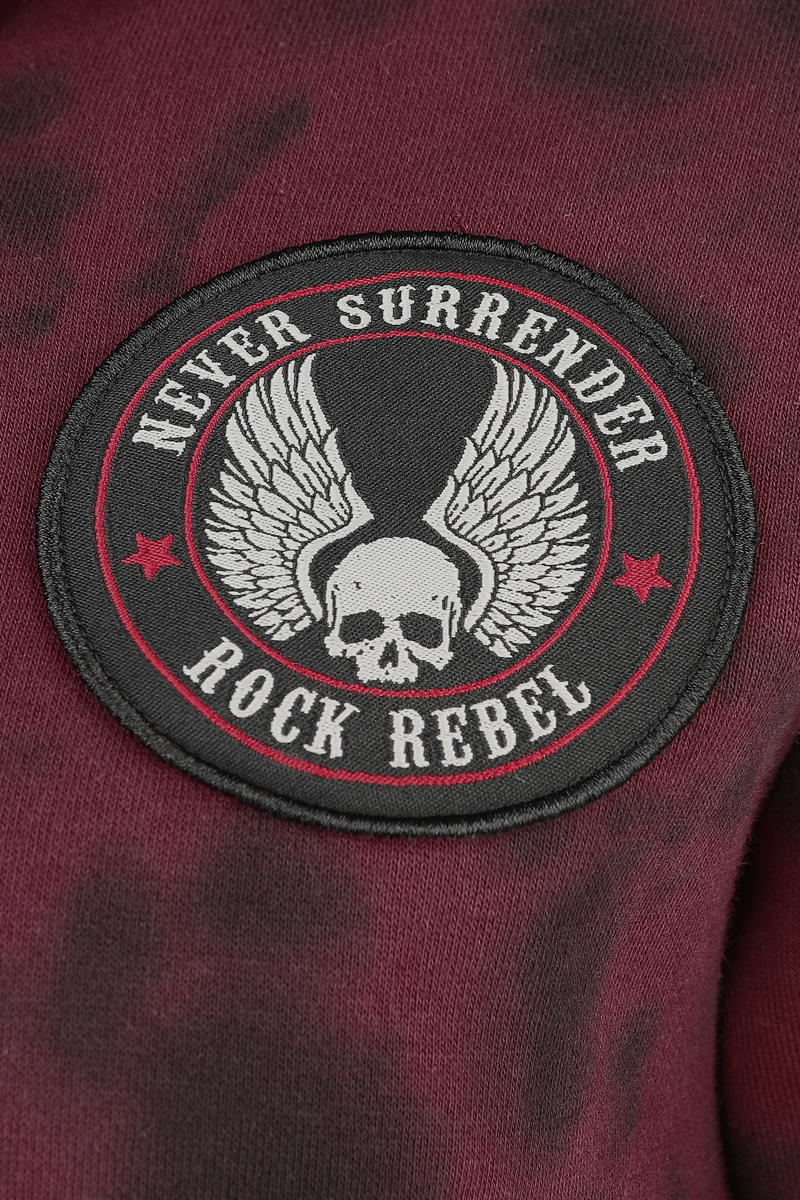 Thumbnail - Rock Rebel by EMP Original Sinner Kapuzenpullover Kapuzenpullover rot in L