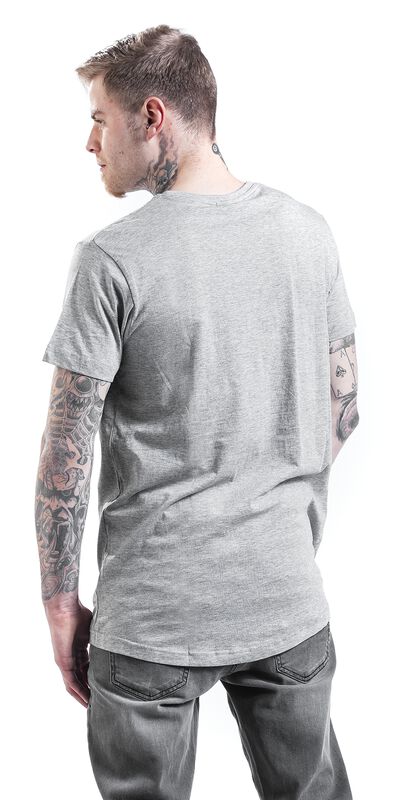 Markenkleidung Männer Shaped Long Tee | Urban Classics T-Shirt