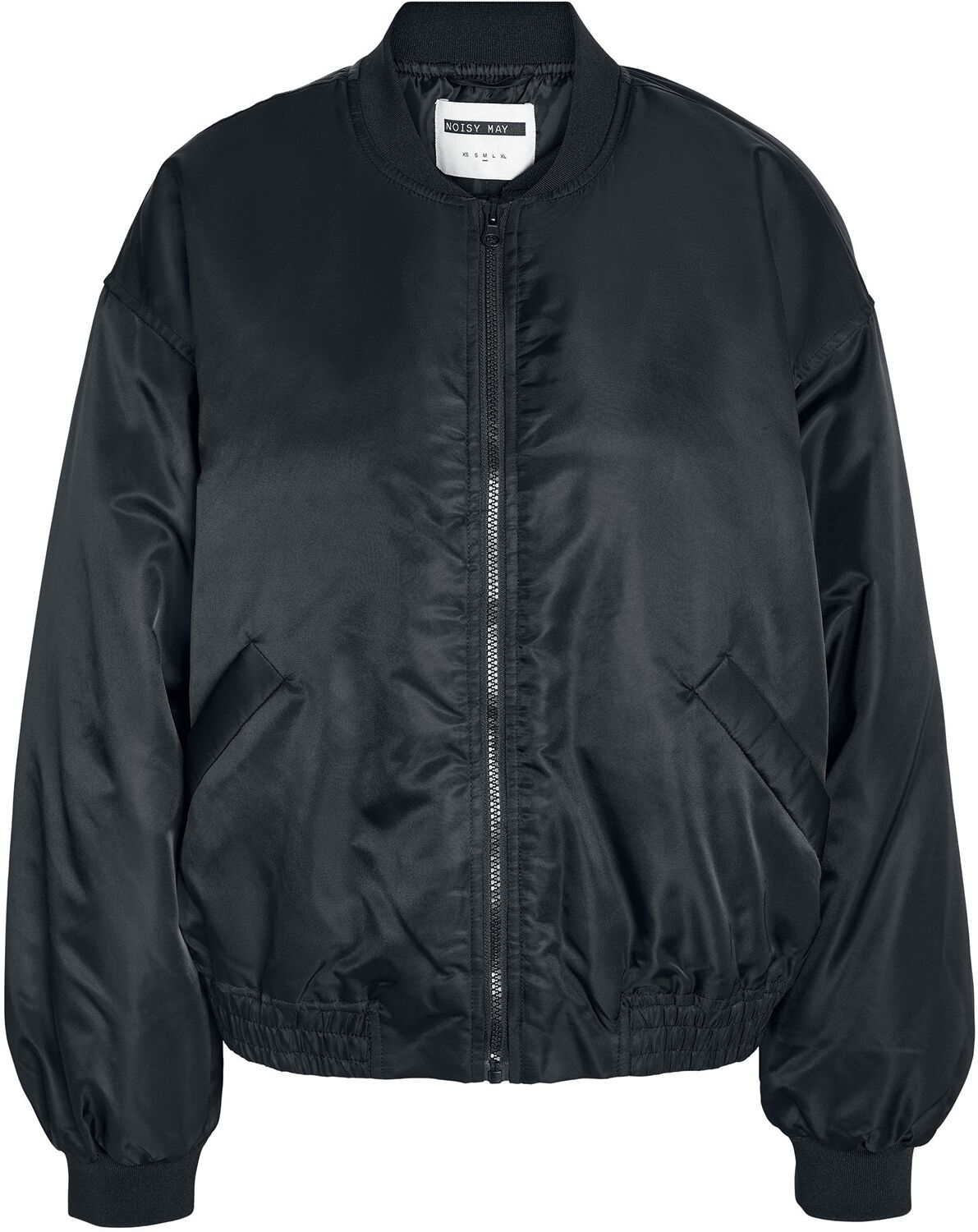 Image of Giacca Bomber di Noisy May - NMJustine padded bomber jacket - XS a L - Donna - nero