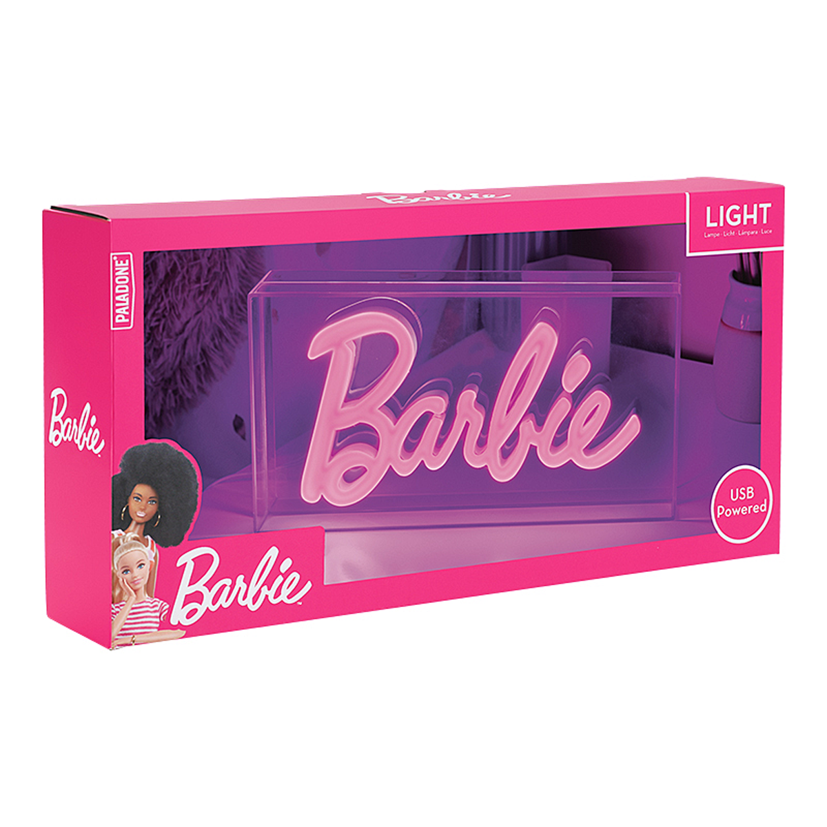 Barbie - Barbie LED Neonlampe - Lampe - multicolor