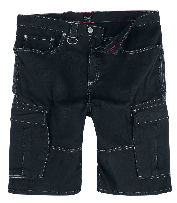 Shorts  di Chet Rock - Voyager Shorts - Rinse - Uomo - nero