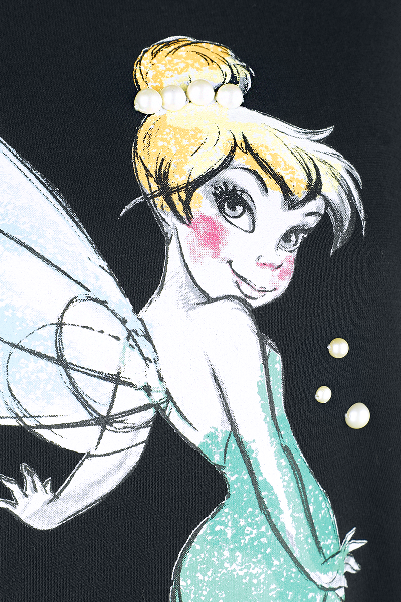Peter Pan Tinker Bell Sweatshirt schwarz