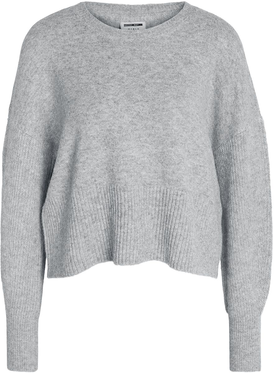 Image of Maglione di Noisy May - Nella O-neck knit FWD - XS a L - Donna - grigio