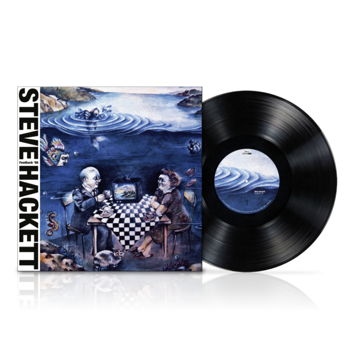 Steve Hackett  LP - Feedback '86 -
