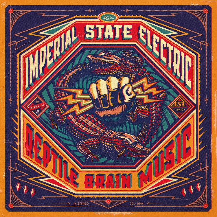 Levně Imperial State Electric Reptile brain music CD standard