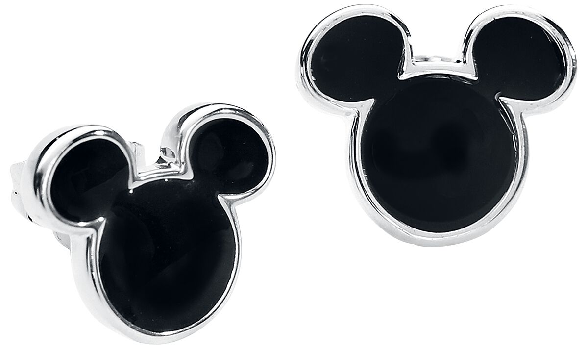 Micky Maus Disney by Couture Kingdom Mickey Ohrstecker Set silberfarben  - Onlineshop EMP